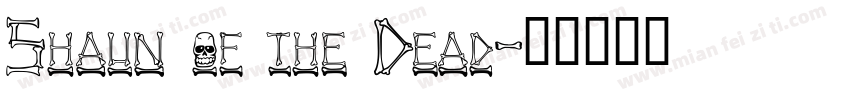 Shaun of the Dead字体转换